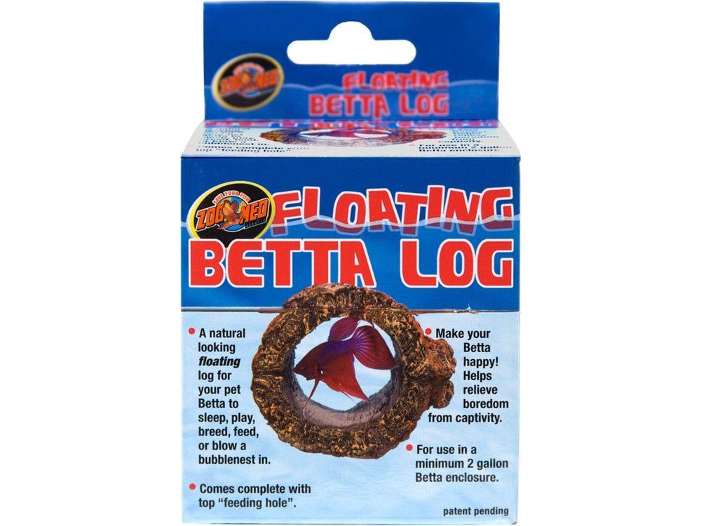 Zoo Med Floating Betta Log Aquarium Ornament Brown, 1ea – Dubia.com
