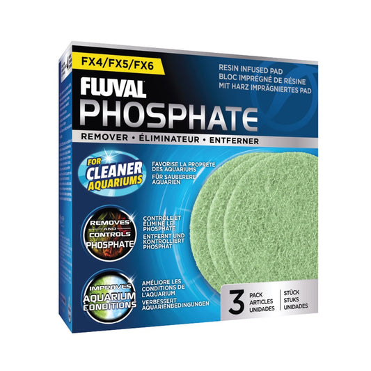 Fluval FX4/FX6 Phosphate Remover Pad, 3pk Fish Supplies Fluval