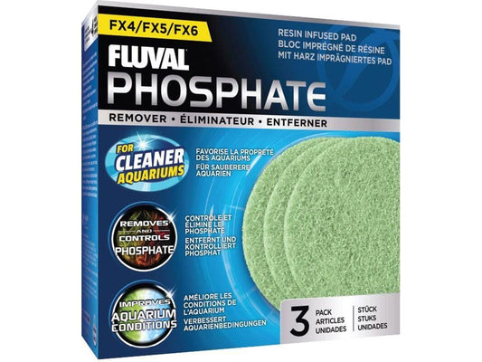 Fluval FX4/FX6 Phosphate Remover Pad, 3pk Fish Supplies Fluval