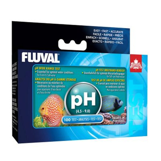 Fluval pH Wide Range Test Kit, Fresh/Salt Fish Supplies Fluval