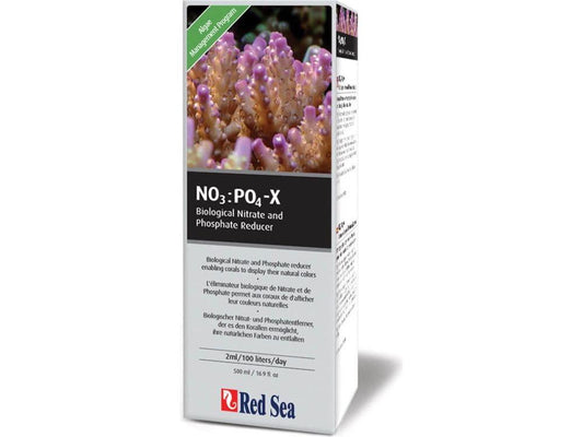 Red Sea NO3:PO4-X Biological Nitrate and Phosphate Reducer 1ea/16.9 fl oz Aquarium Additives Red Sea