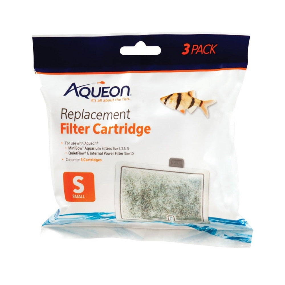 Aqueon Replacement Filter Cartridges, Small - 3pk Filter & Accessories Aqueon