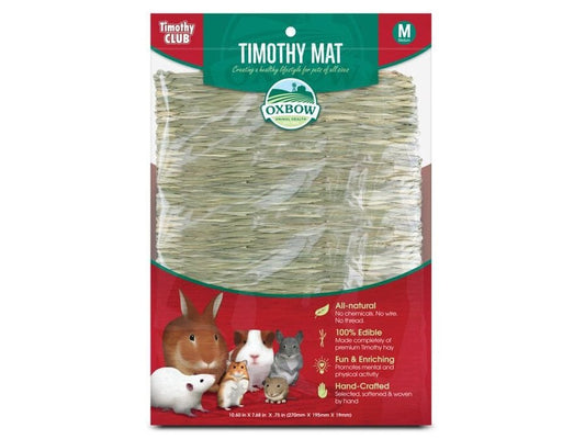 Oxbow Animal Health Timothy CLUB Timothy Hay Small Animal Mat