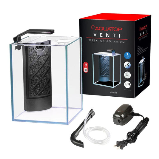 Aquatop Venti Professional Showcase Aquarium Kit 1.6gal Aquarium Aquatop 