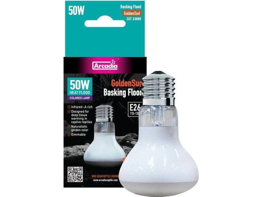 GoldenSun Basking Flood Heater 50 Watt Arcadia