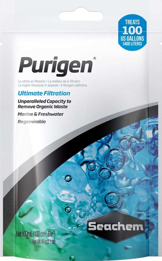 Seachem Purigen Organic Resin Filter 100 ml Aquarium Additives Seachem 