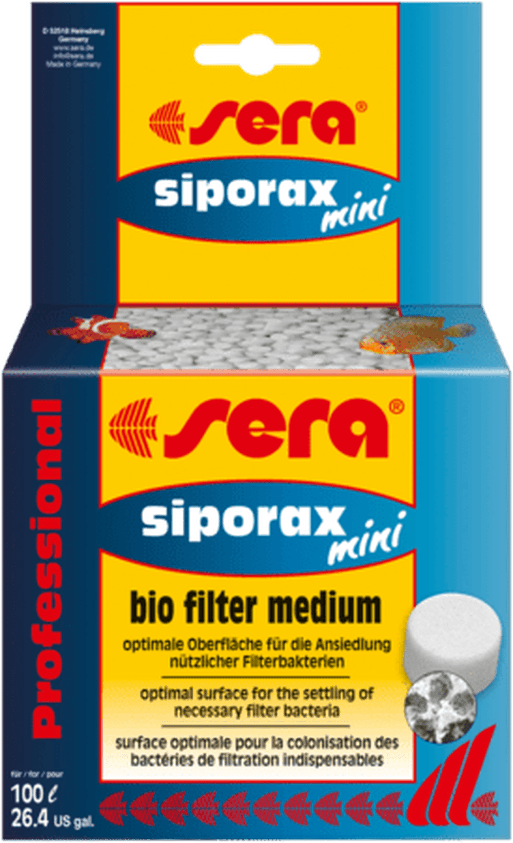 Sera Siporax Mini Professional 4.5oz Aquarium Additives Sera