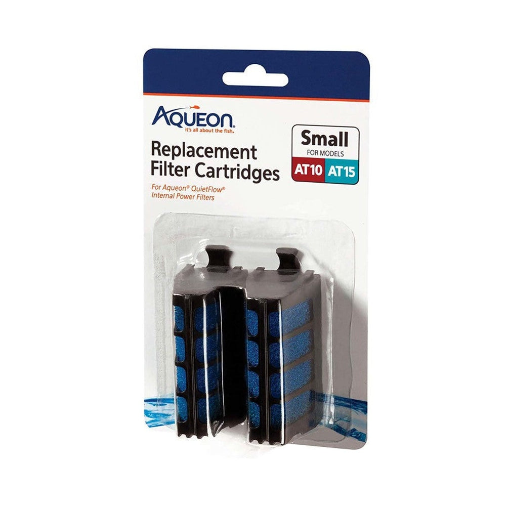 Aqueon Replacement Internal Filter Cartridge, Small, 2pk Filter & Accessories Aqueon