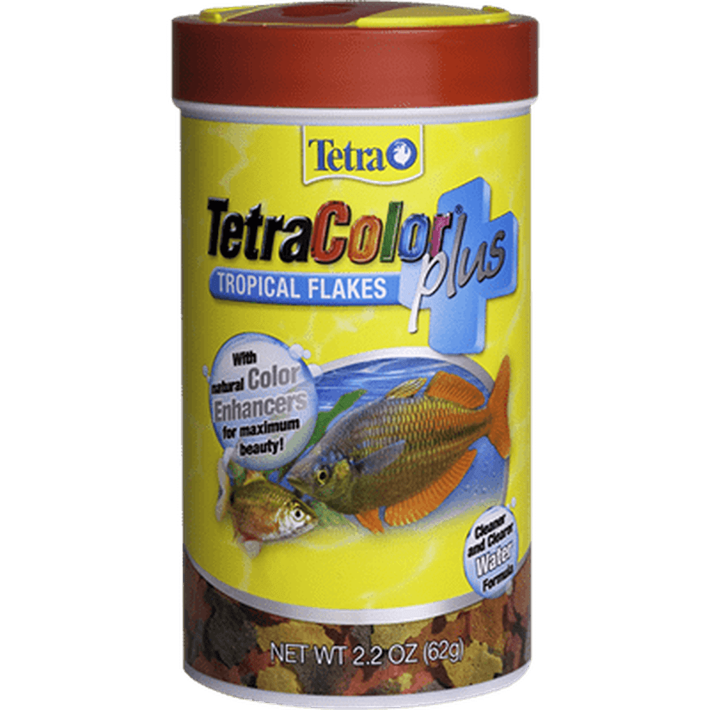 Tetra TetraColor+ Tropical Flakes Fish Supplies Tetra