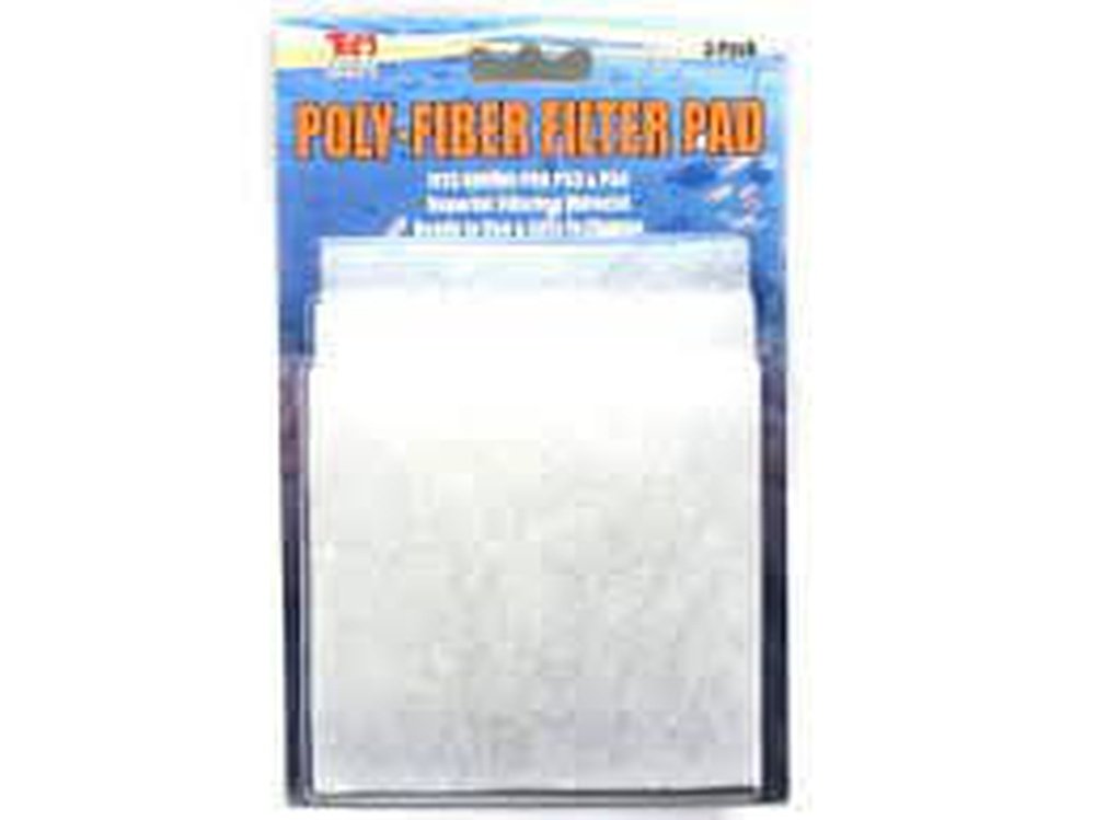 Tom Poly-Fiber Filter Pads 3pk