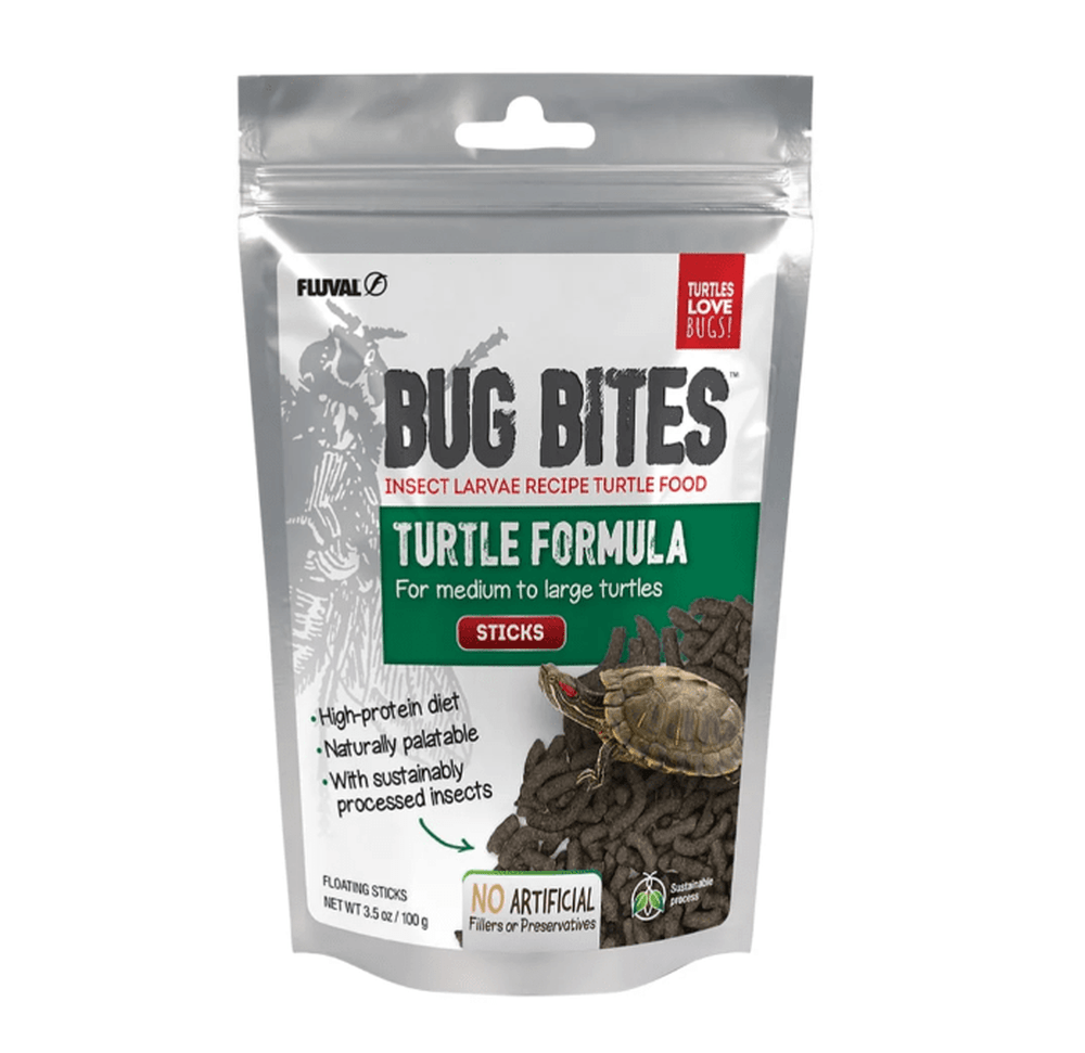 Fluval Bug Bites Turtle Formula 3.5oz Fish Supplies Fluval