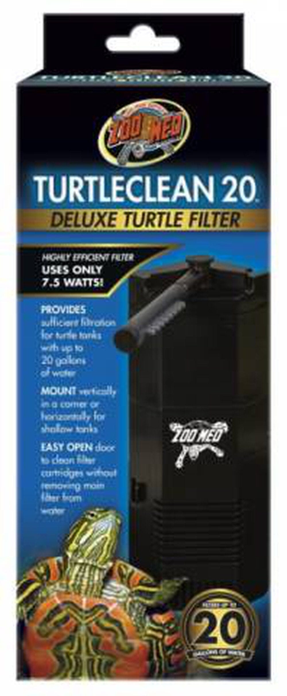 Zoo Med TurtleClean 20 Deluxe Turtle Filter fish supplies Zoo Med 