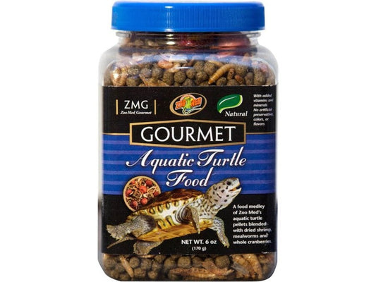 Zoo Med Gourmet Aquatic Turtle Dry Food 1ea/6 oz