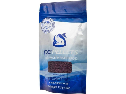 Piscine Energetics Pellets Saltwater Fish Food 1ea/4 oz