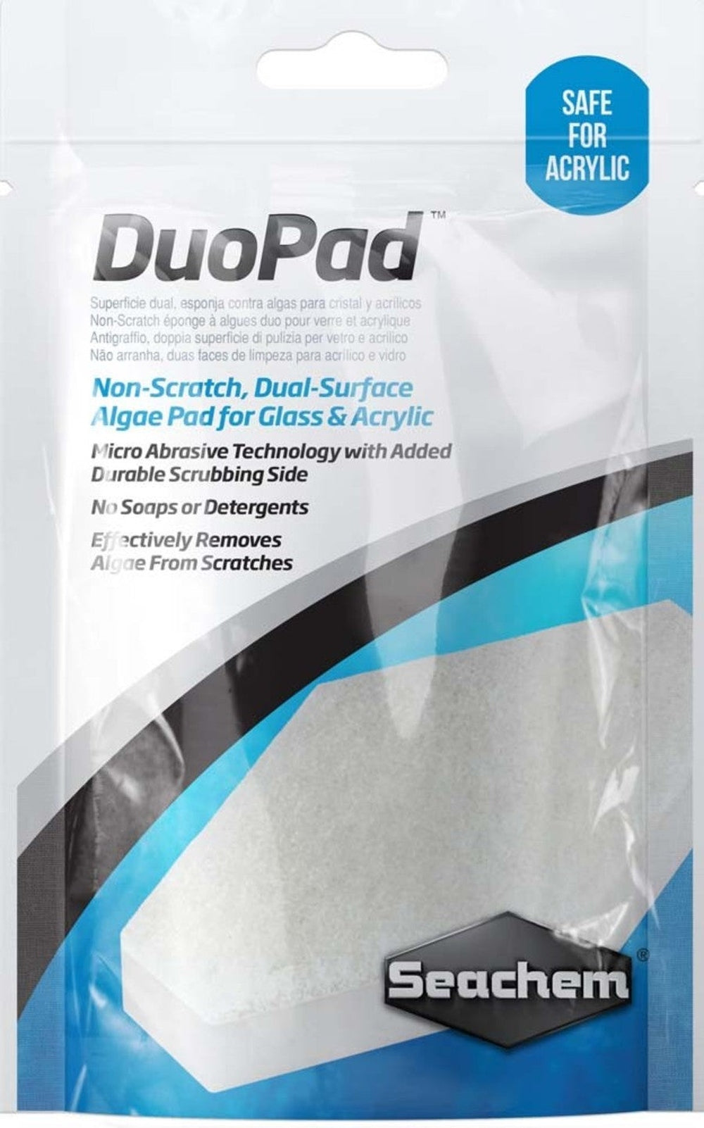 Seachem Laboratories DuoPad for Glass & Acrylic Aquariums White, 1ea Animals & Pet Supplies > Pet Supplies > Fish Supplies Seachem