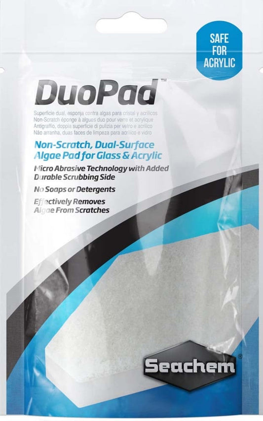 Seachem Laboratories DuoPad for Glass & Acrylic Aquariums White, 1ea Animals & Pet Supplies > Pet Supplies > Fish Supplies Seachem