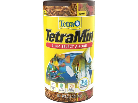 Tetra TetraMin 3-in-1 Select-A-Food Fish Food 1ea/2.4 oz Tetra