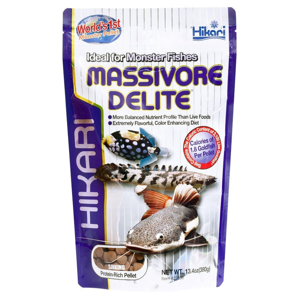 Hikari Large Massivore Delite Carnivore Pellets 13.4 oz