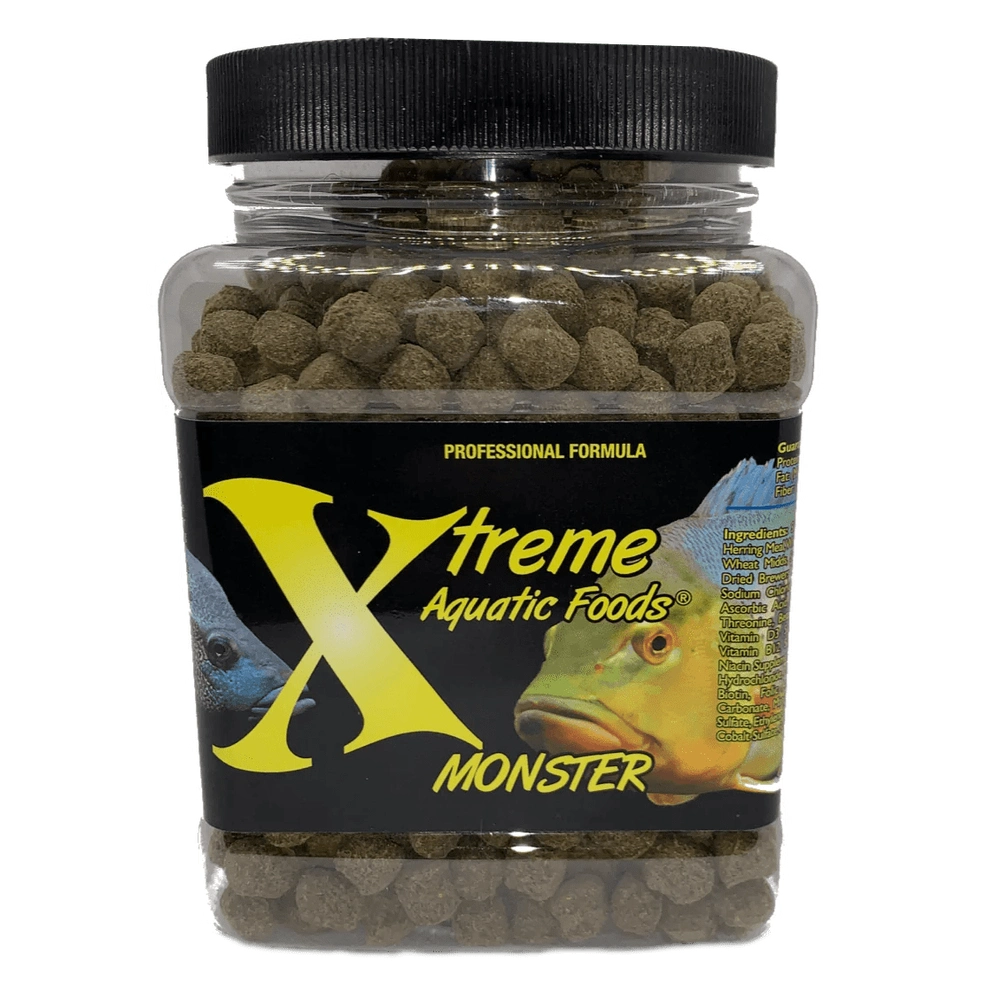 Xtreme Monster 9mm Pellet, 18oz Aquatic Diet Xtreme