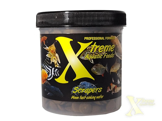 Xtreme Scrapers 10mm Sinking Wafer, 5oz Aquatic Diet Xtreme