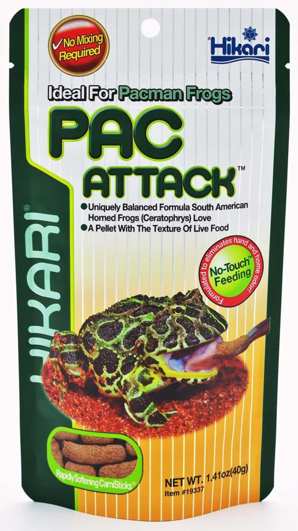 Hikari Pac Attack Pacman Frog Food