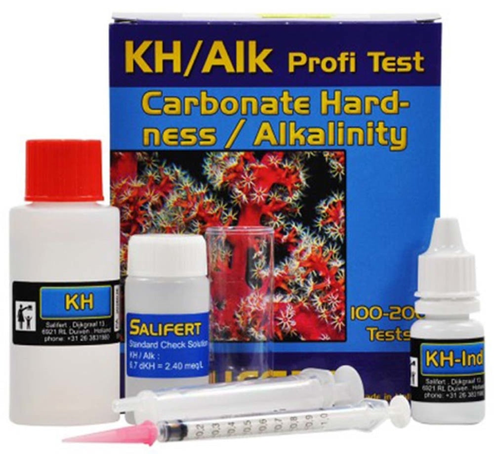 Salifert Carbonate Hardness & Alkalinity KH/Alk Profi-Test Kit 1ea/100 - 200 Tests