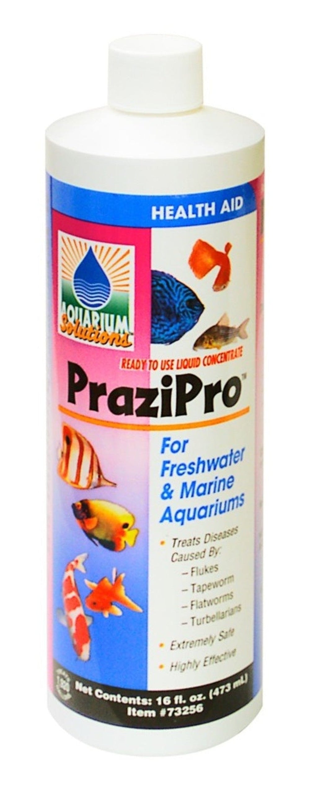 Aquarium Solutions Prazipro Liquid Treatment 1ea/16 fl oz Animals & Pet Supplies > Pet Supplies > Fish Supplies Aquarium Solutions