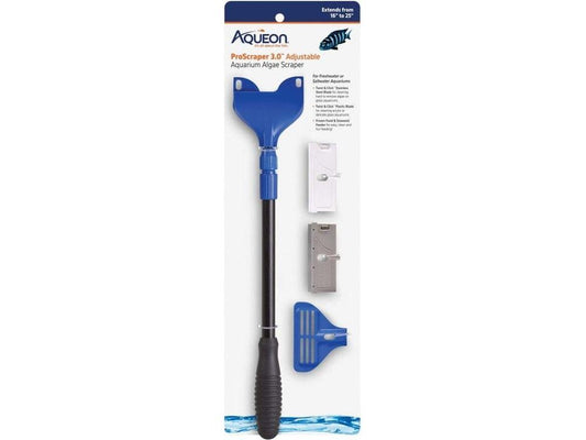 Aqueon ProScraper 3.0â?¢ Adjustable Aquarium Algae Scraper 1ea Fish Supplies Aqueon