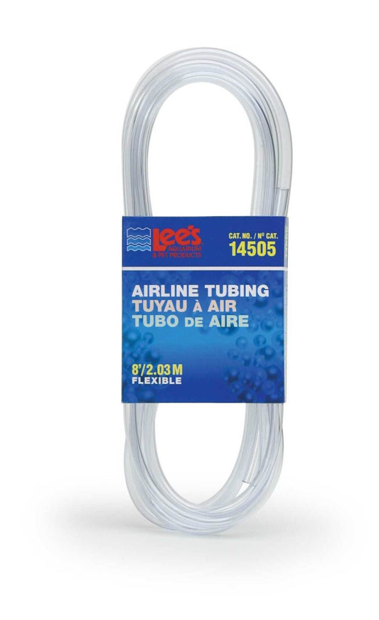 Lee's Flex Airline Tubing Clear, 3/16 In X 8 ft Filter & Accessories Lee's Aquarium