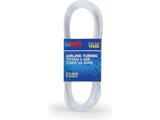Lee's Flex Airline Tubing Clear, 3/16 In X 8 ft Filter & Accessories Lee's Aquarium