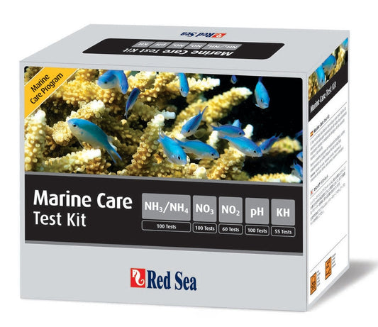 Red Sea Marine Care Test Kit 1ea Aquarium Additives Red Sea