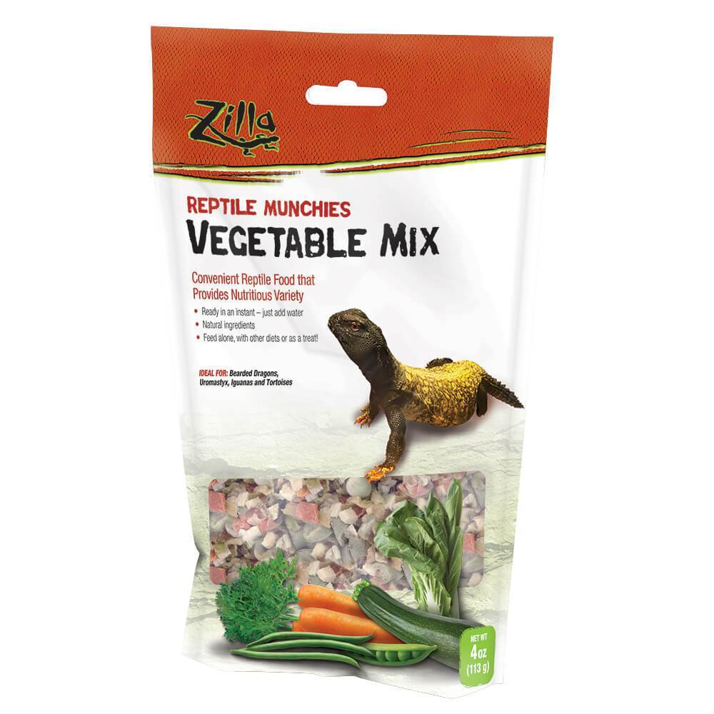 Zilla Reptile Munchies Vegetable Mix, 4oz