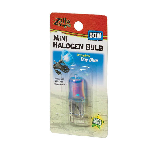 Zilla Day Blue Mini Halogen Bulb, 50w - Dubia.com