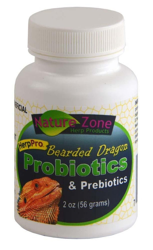 Nature Zone Bearded Dragon Probiotics & Prebiotics, 2.8oz