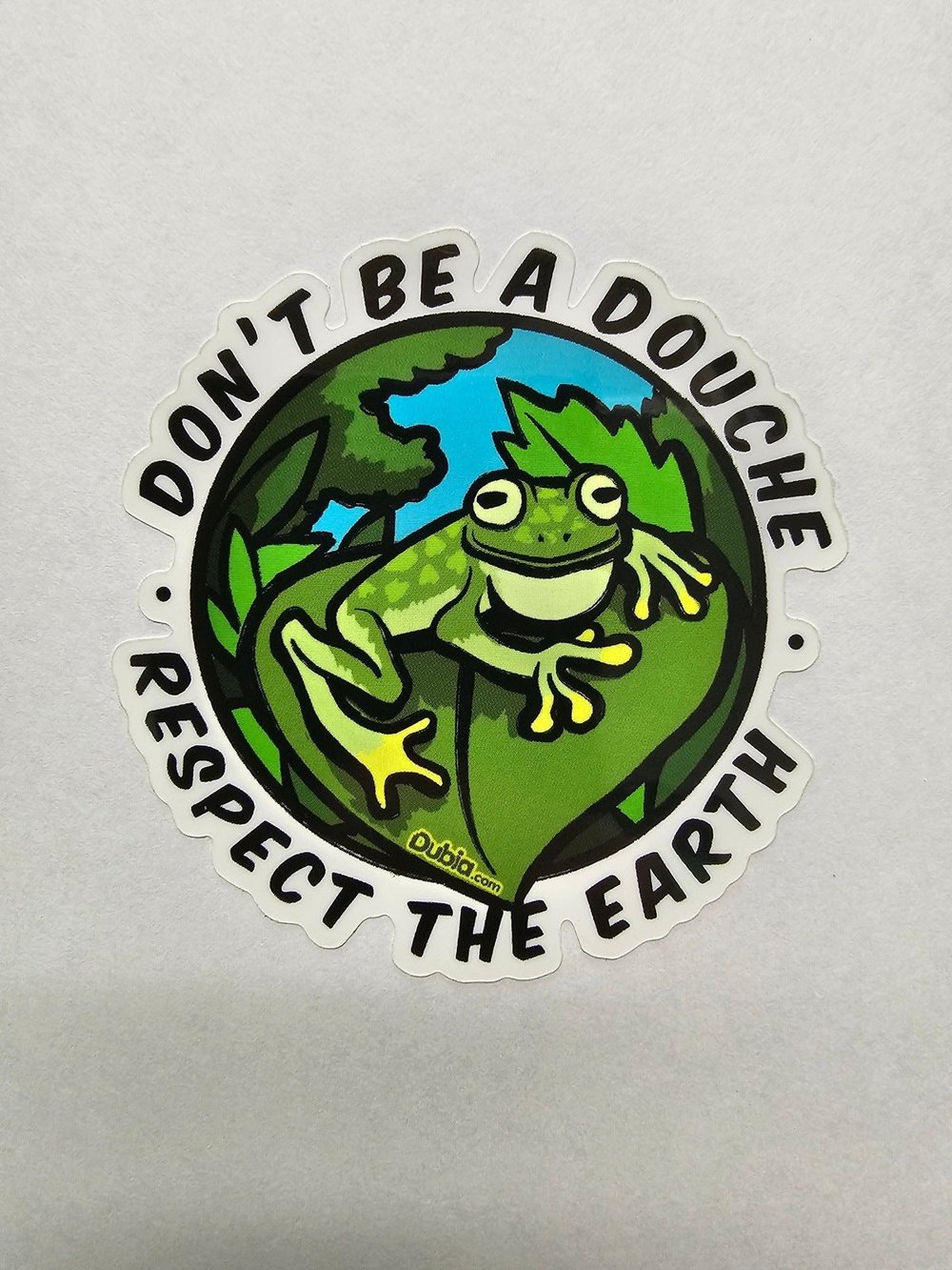 Don't Be A Douche Sticker