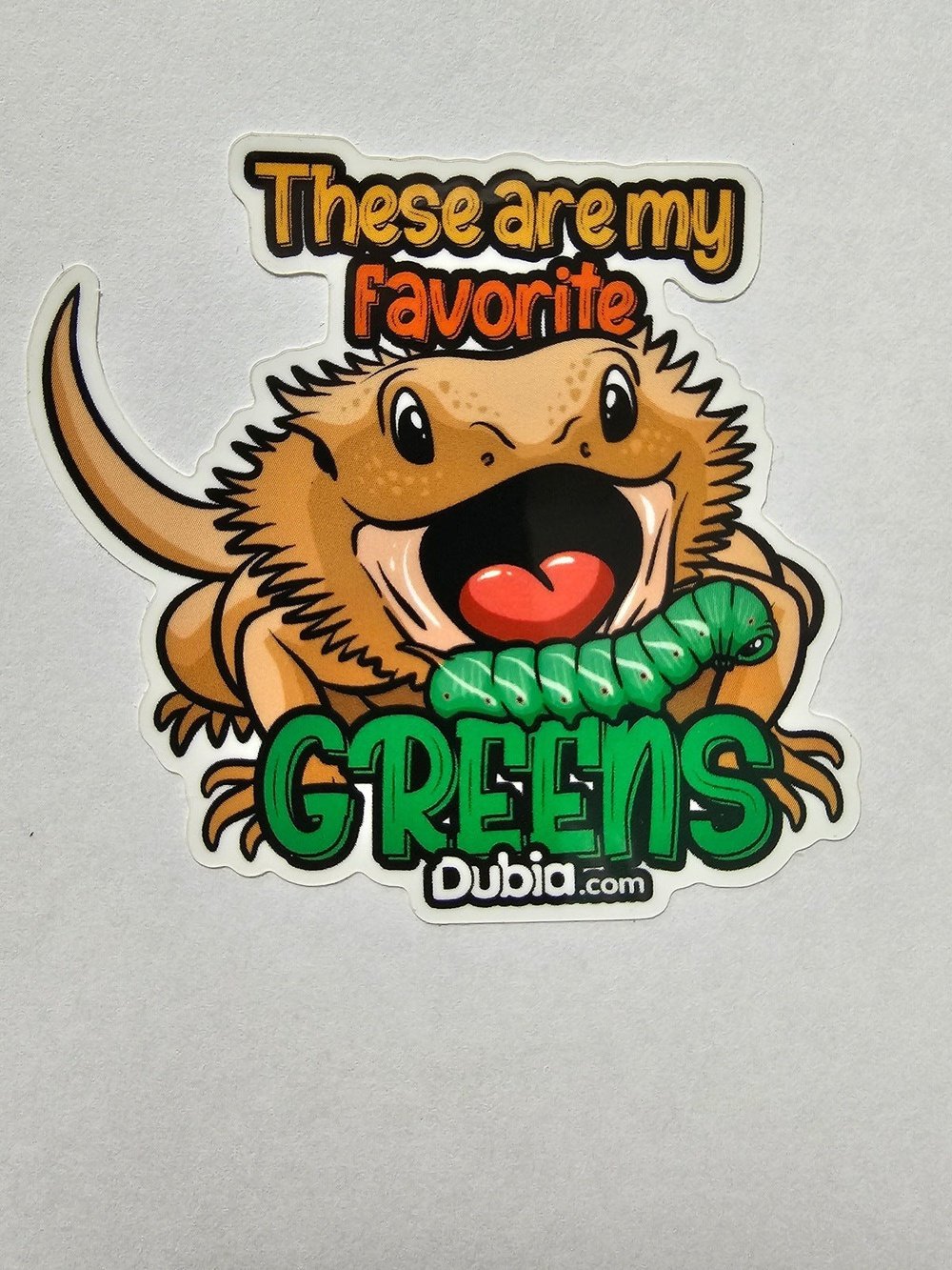 Favorite Greens Sticker