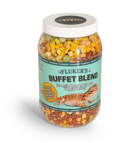 Fluker's Buffet Blend for Juvenile Bearded Dragons - Veggie Variety, 5oz