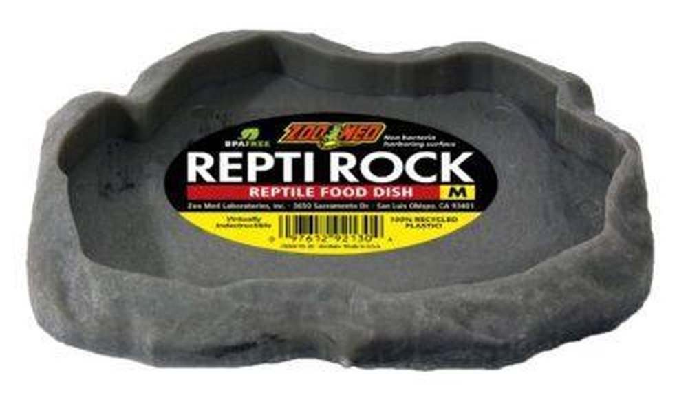 Zoo Med Repti Rock Food Dish, Medium - Dubia.com
