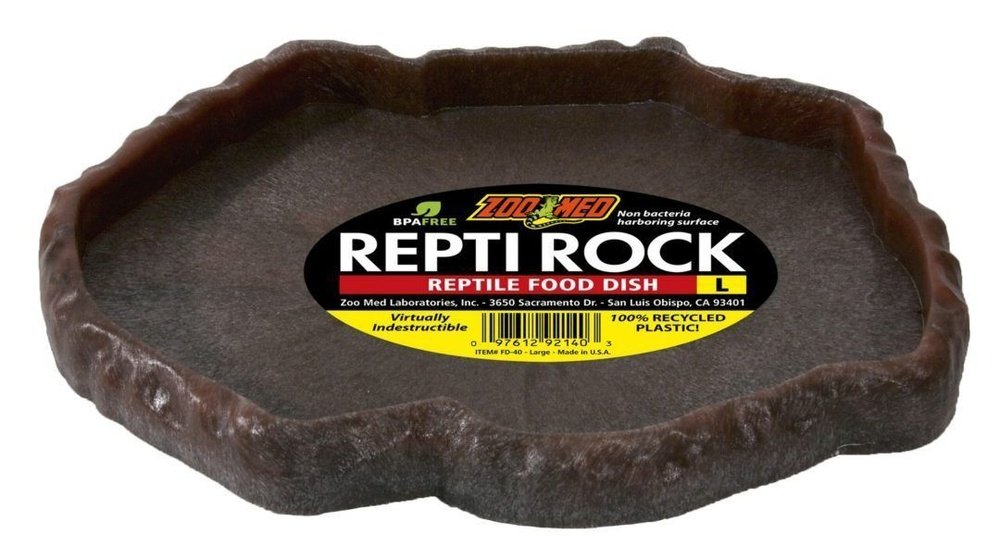 Zoo Med Repti Rock Food Dish, Large