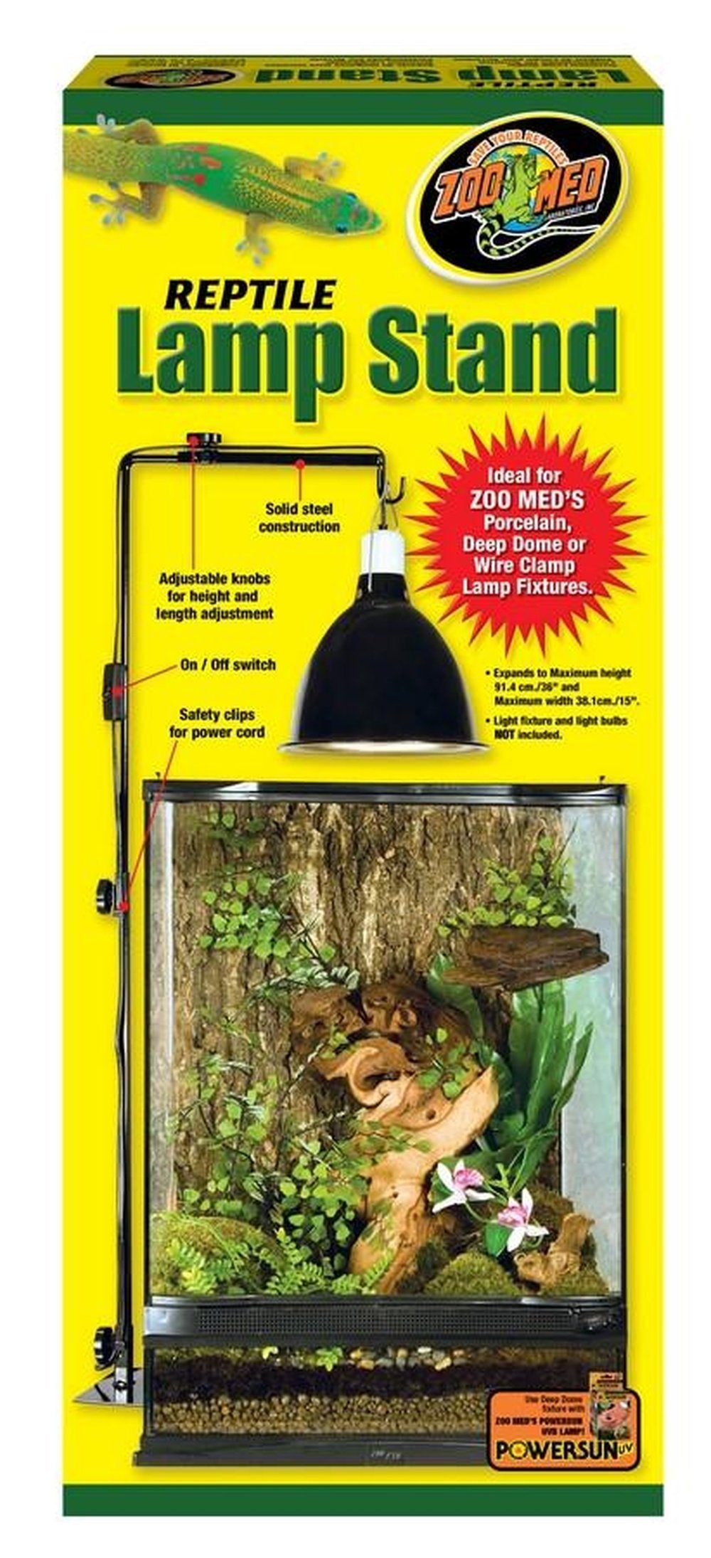 Zoo Med Reptile Lamp Stand, Small