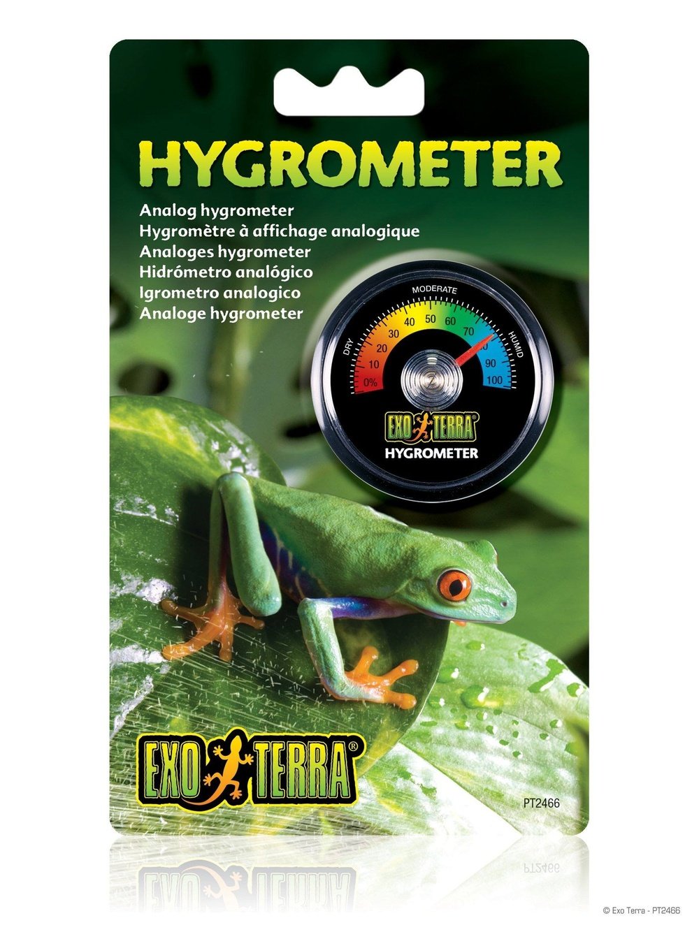 Exo Terra Analog Hygrometer - Dubia.com