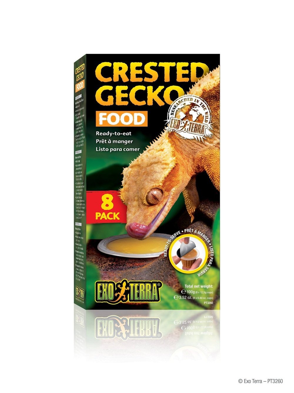 Exo Terra Crested Gecko Food (8-pack)