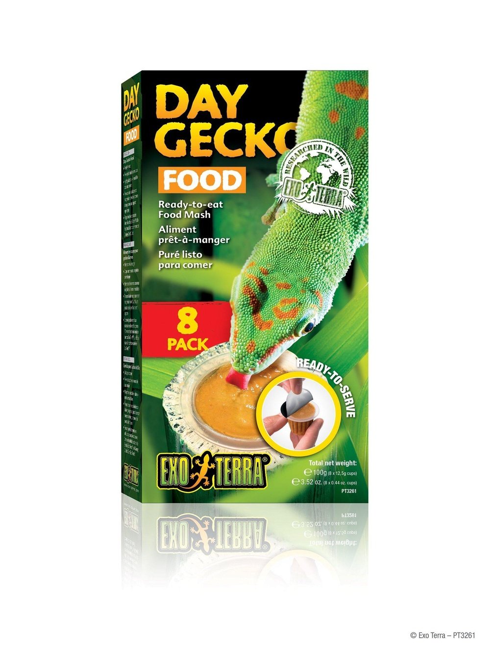 Exo Terra Day Gecko Food (8-pack)