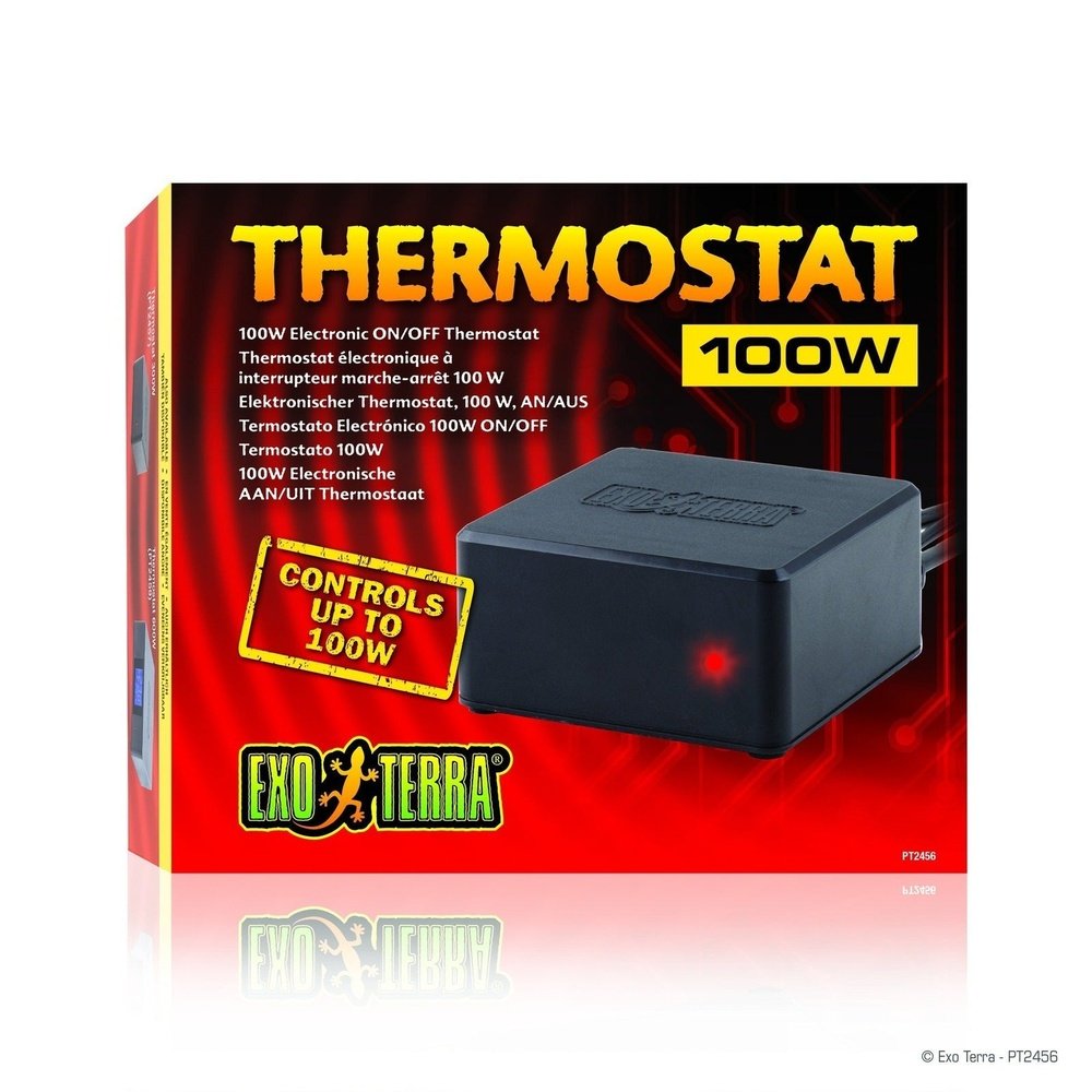 Exo Terra Thermostat, 100w - Dubia.com
