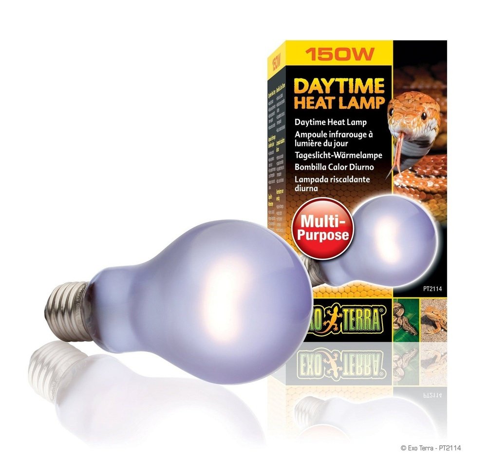 Exo Terra Daytime Heat Lamp, 150w - Dubia.com