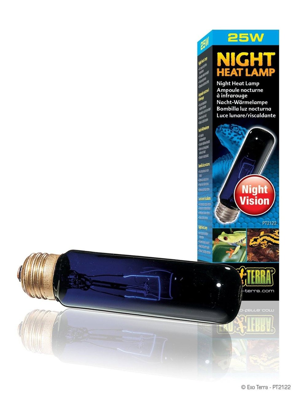 Exo Terra Night Heat Lamp, 25w - Dubia.com