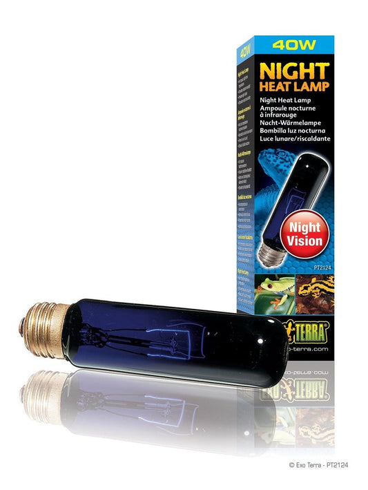 Exo Terra Night Heat Lamp, 40w - Dubia.com