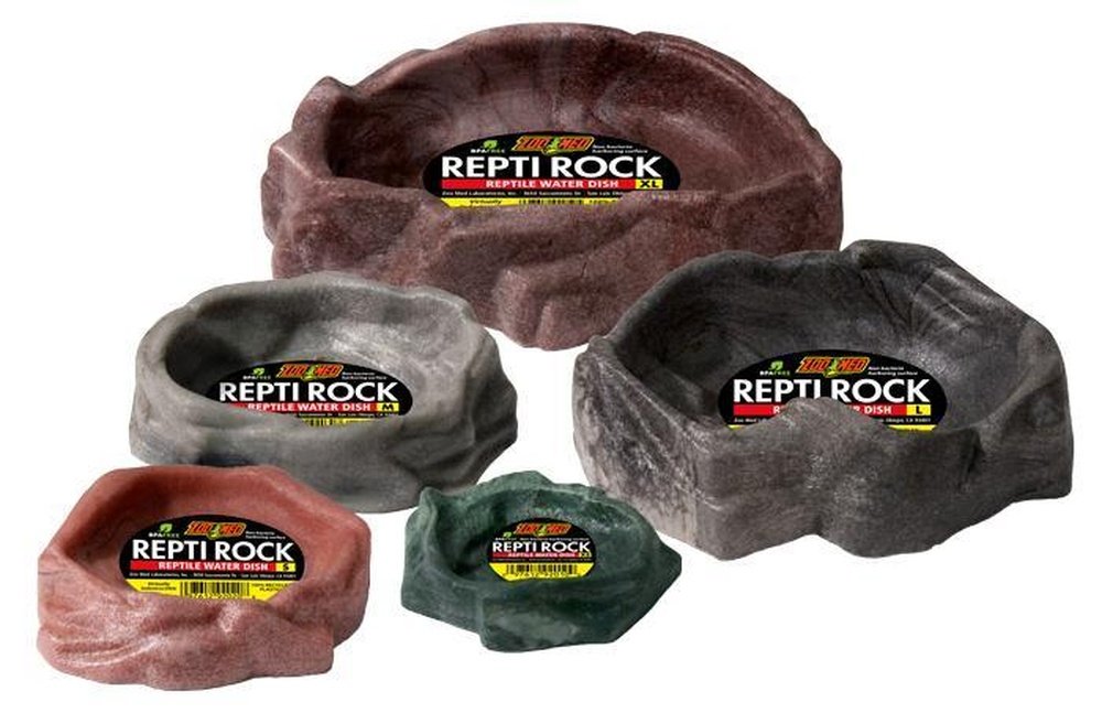 Zoo Med Repti Rock Reptile Water Dish, Large