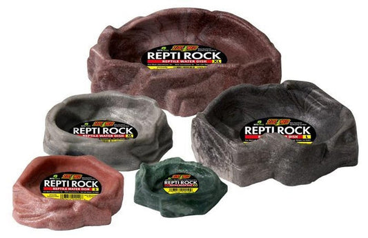 Zoo Med Repti Rock Reptile Water Dish, Extra Small - Dubia.com