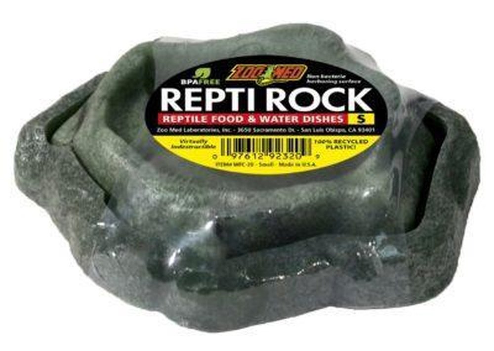 Zoo Med Repti Rock Food and Water Dishes, Small - Dubia.com